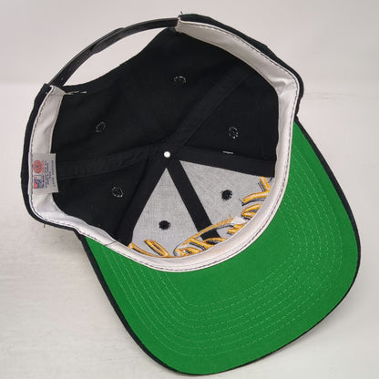 Idaho Vandals NCAA The Game Snapback Hat Black One Size Green Underbrim Script