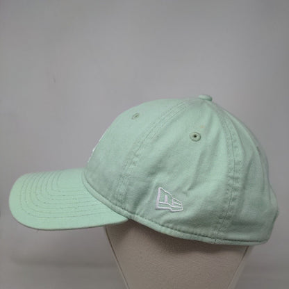 New Era Men's Sideback Hat Green OSFM Embroidered LA Dodgers Logo 9Twenty