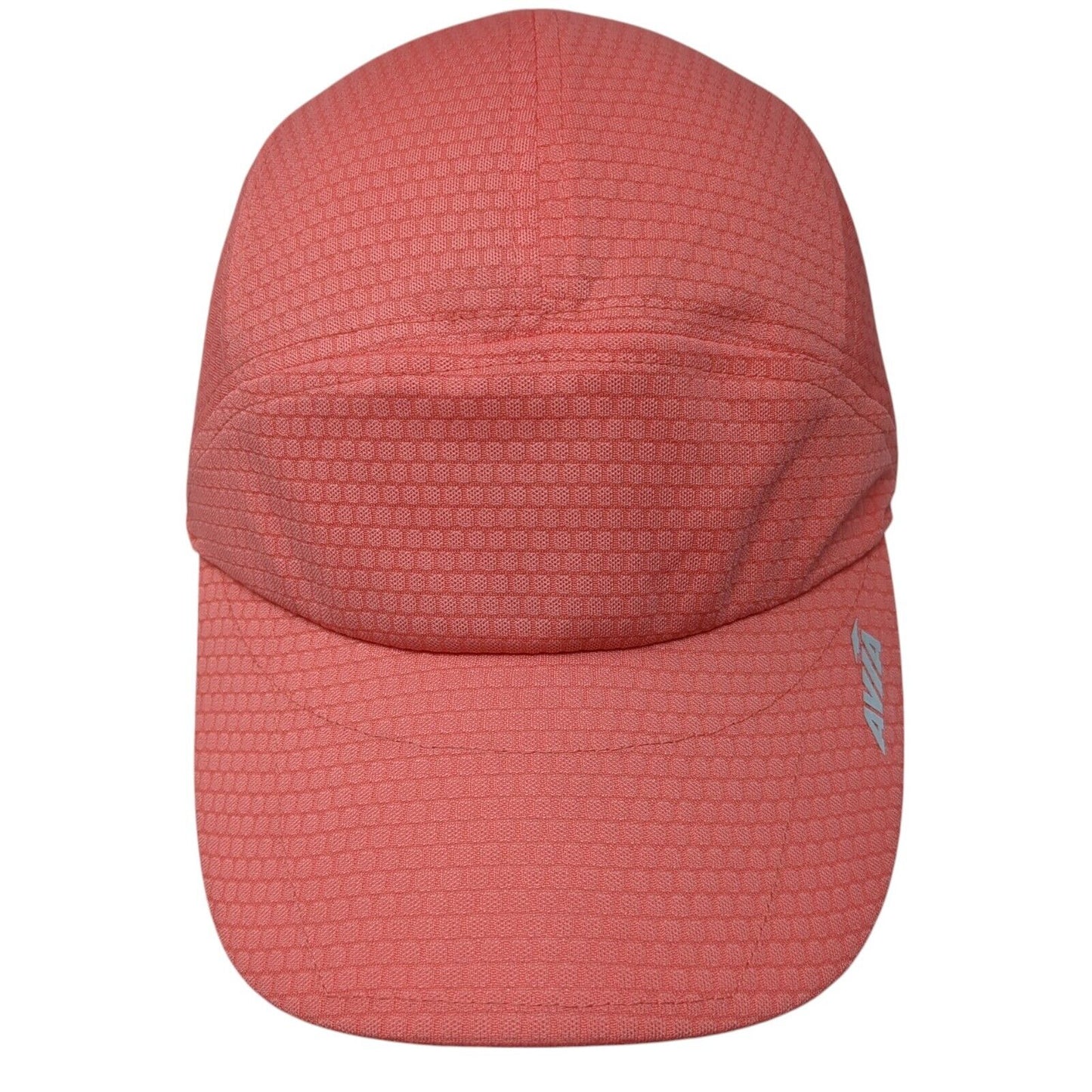 Avia 5 Panel Cap Pink One Size Adjustable Lightweight Breathable Polyester