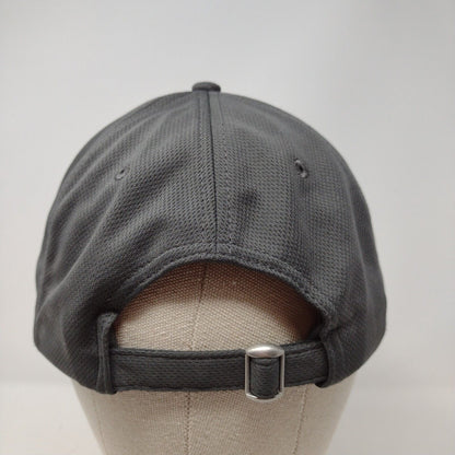 Orangetheory Fitness Slideback Hat Gray OSFA Adjustable Solid 6 Panel