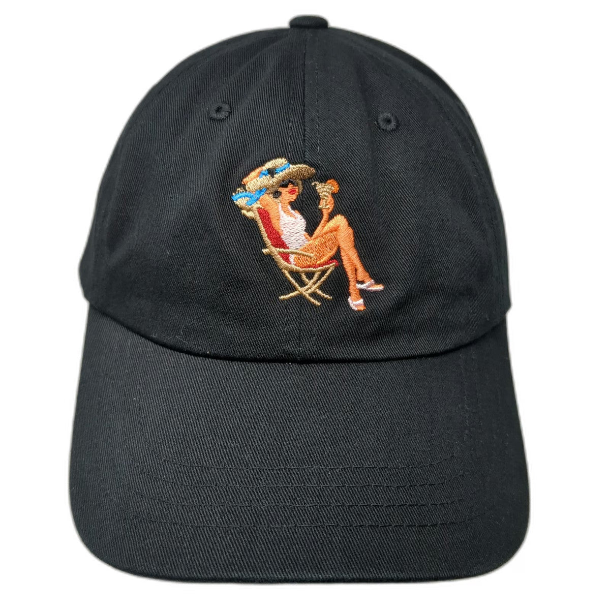 Yupoong Baseball Cap Black One Size Scandals 2022 Woman Beach Chair Graphic Hat
