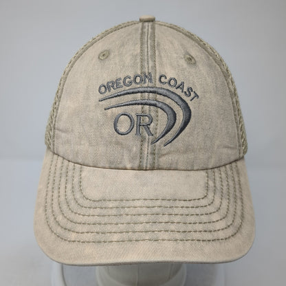 Oregon Coast OR Strapback Baseball Cap Brown OSAdjust able Royal Resortwear