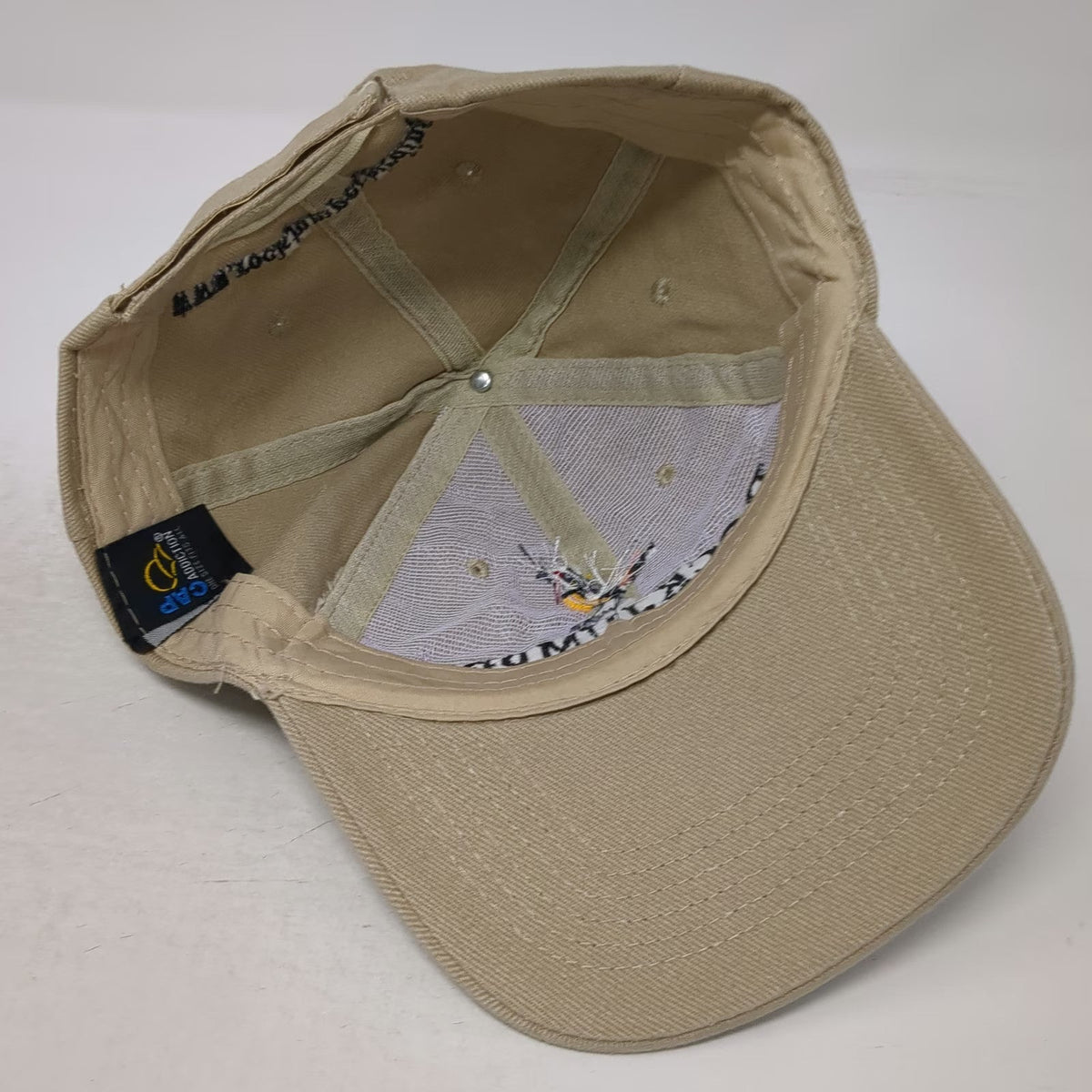 Cap Addiction Baseball Cap Beige One Size Rockjumper Birding Tours Strapback Hat