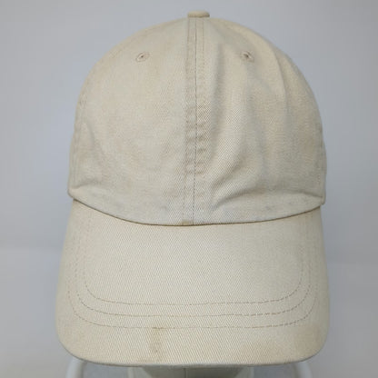 Route 66 Baseball Cap Beige One Size Slideback Curved Brim Plain Cotton Hat