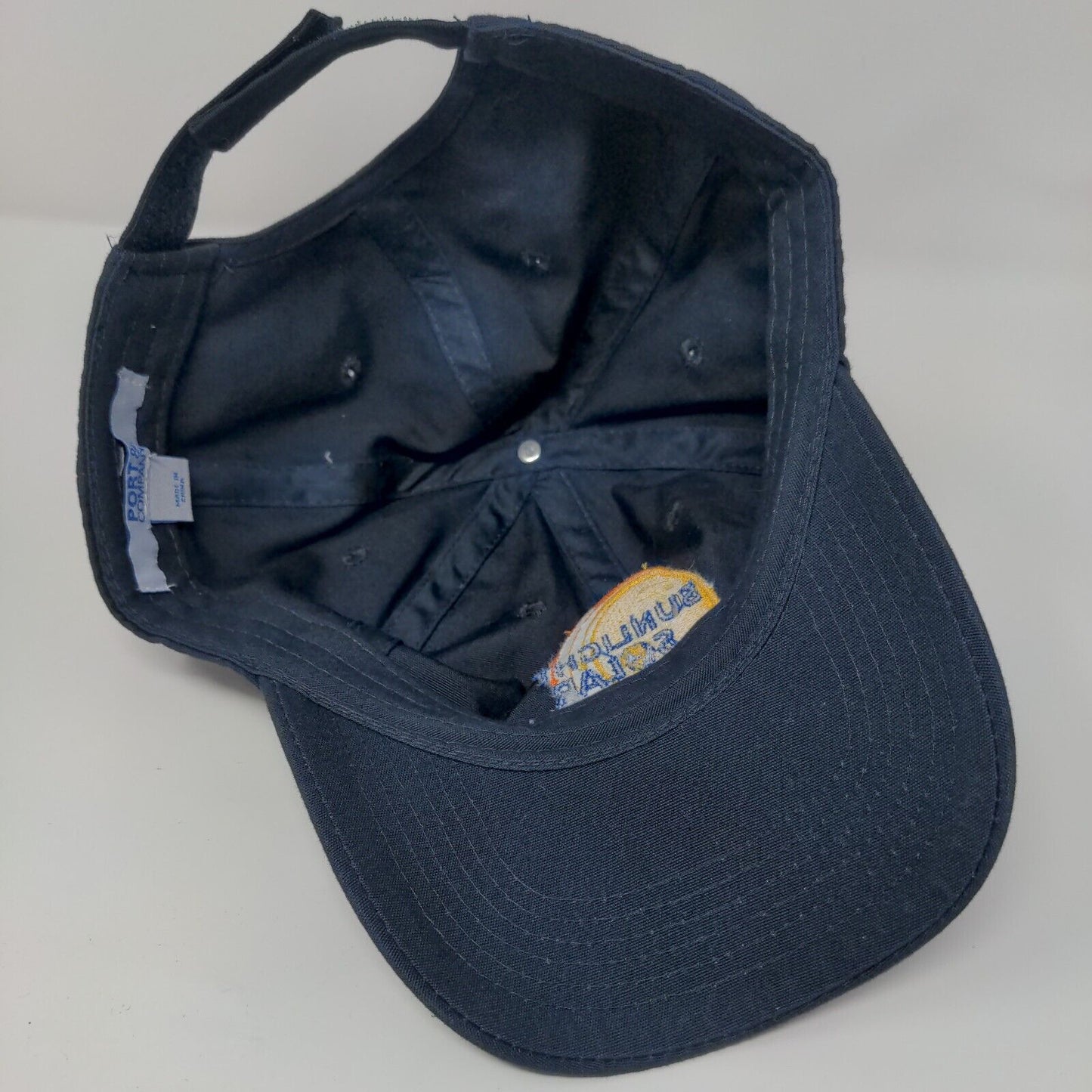 Sunlight Solar Energy Strapback Hat Blue OSFA Adjustable Port & Company Cotton