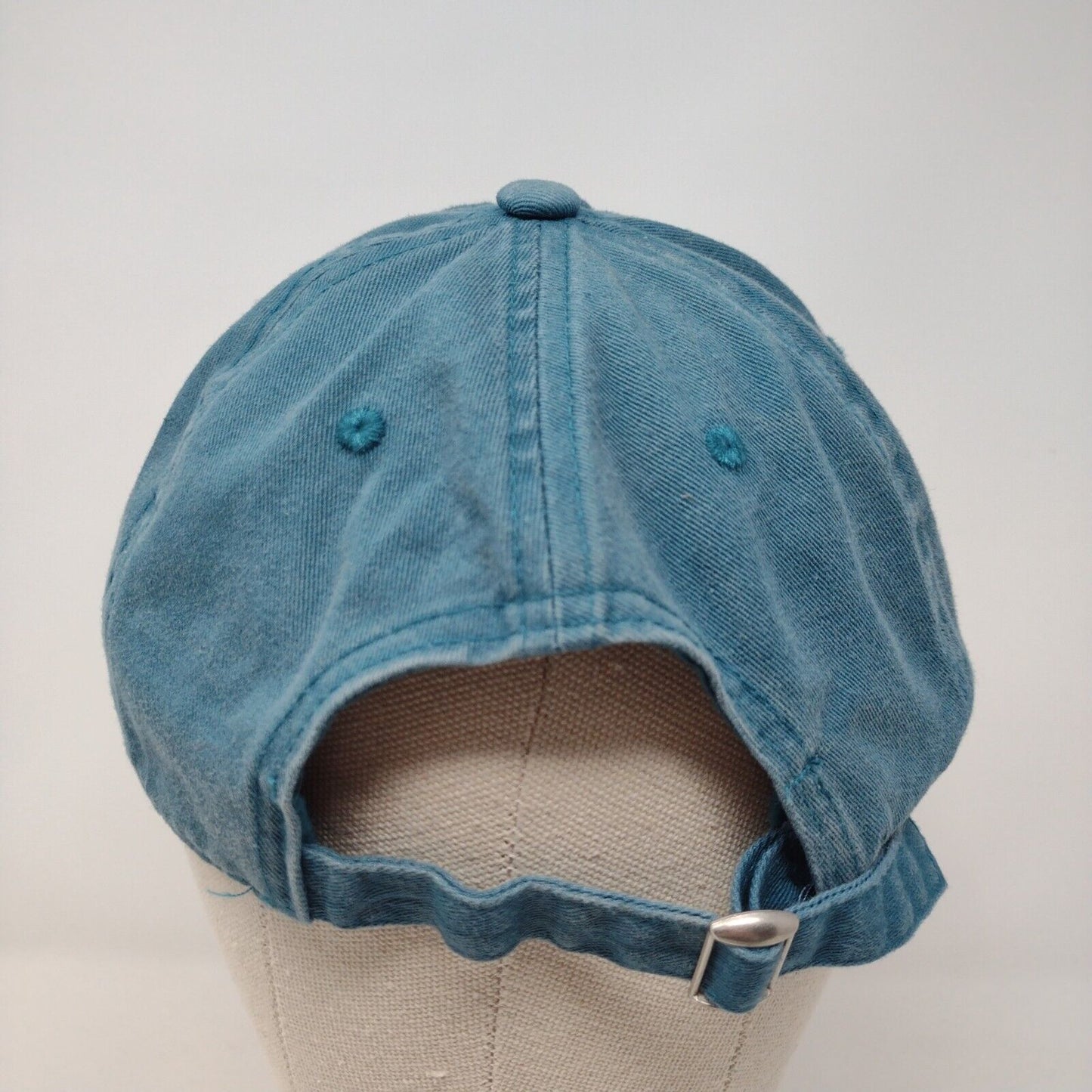 Wild Fable Slideback Hat Blue OSFA Adjustable Vented Holes 6 Panel Blank