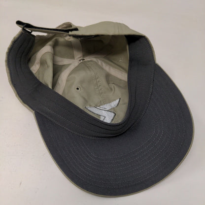 Richardson Strapback Hat Green One Size Embroidered Logo Adjustable
