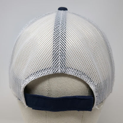 Ducks Unlimited Baseball Cap Blue One Size Mesh Back Embroidered Bill Logo Hat
