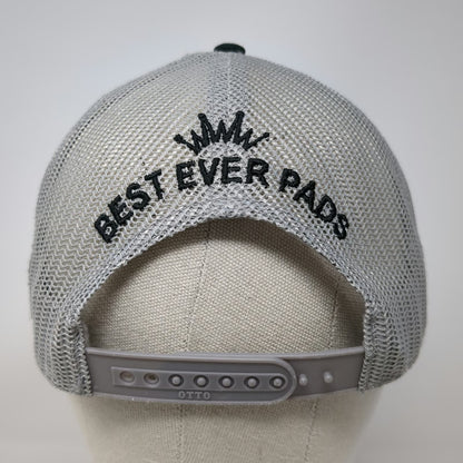 Otto Trucker Hat Black Gray One Size Mesh Snapback Barrel Racing Richest Race