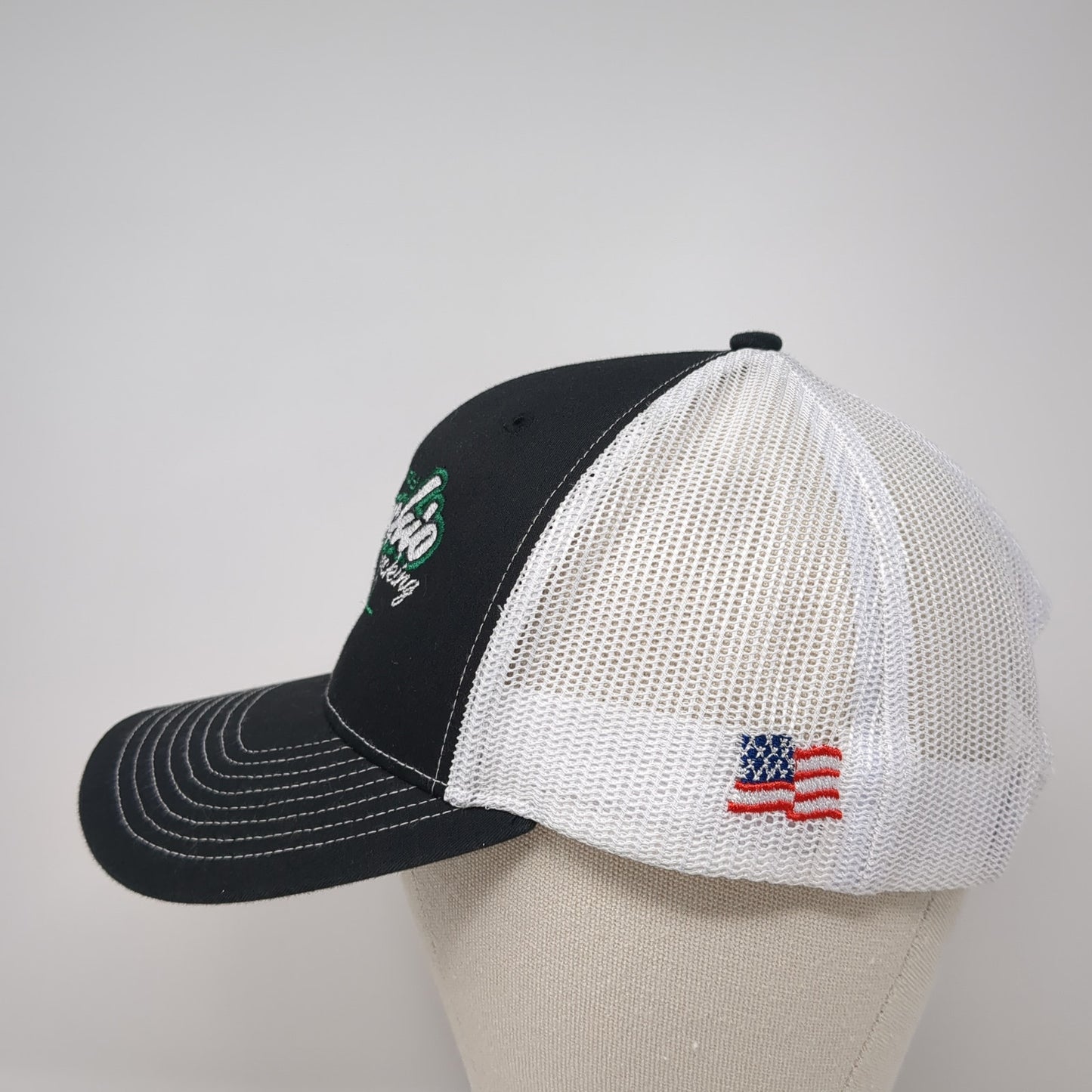 Andy Banchio Trucking Taylorsville CA Snapback Trucker Hat Black OS Richardson