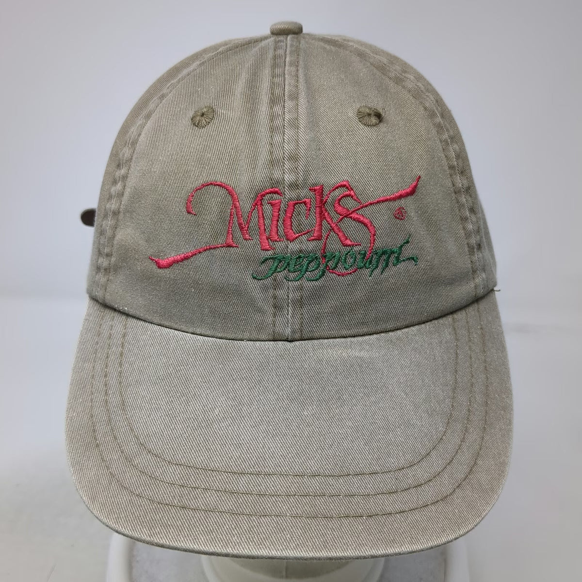 HeadShot Baseball Cap Brown One Size Mick's Peppourri Premium Pepper Products