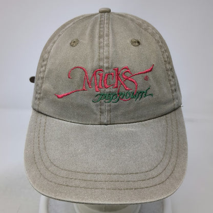 HeadShot Baseball Cap Brown One Size Mick's Peppourri Premium Pepper Products