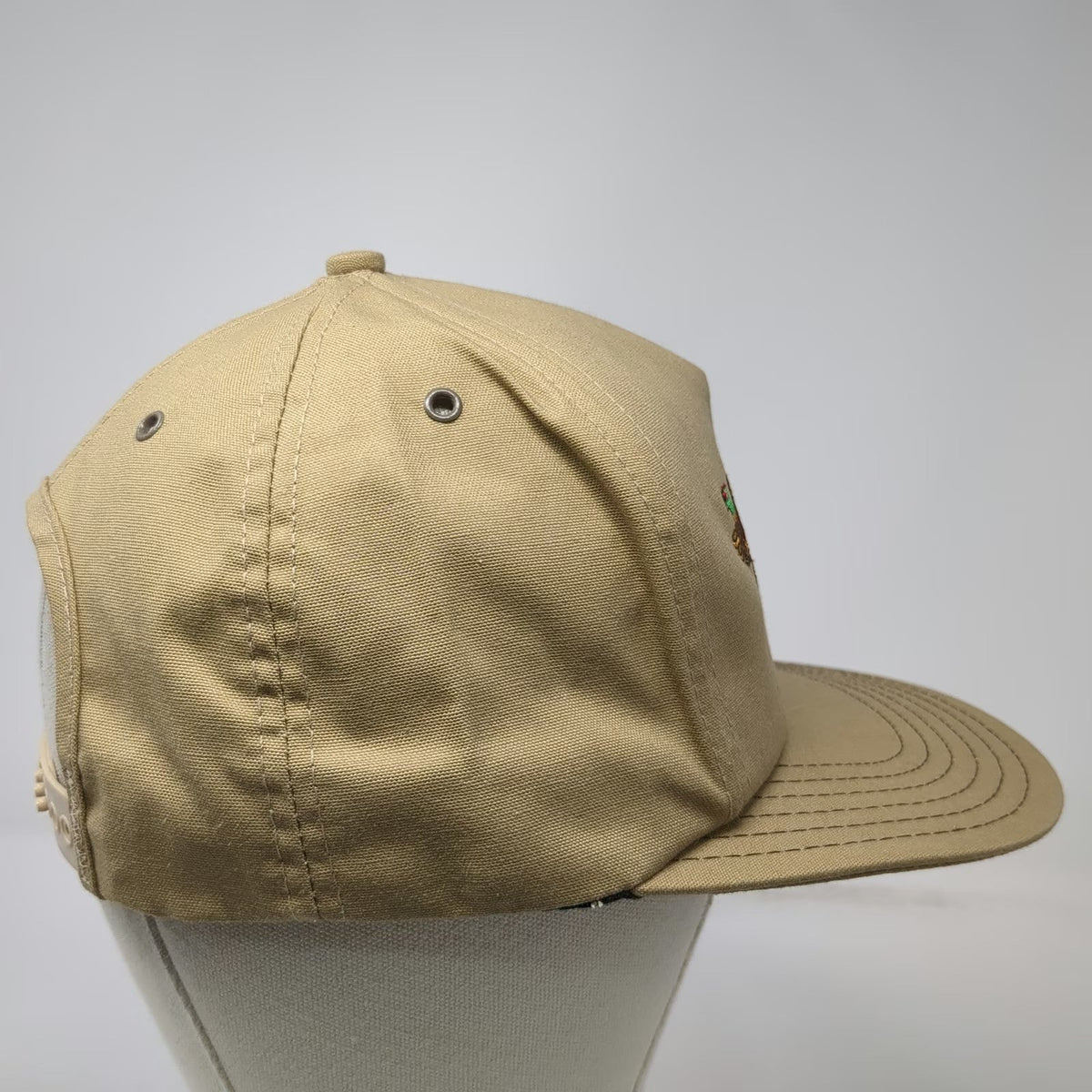 Kap King 5 Panel Brown One Size Pheasant Shield Snapback Hat Made in USA Hunting
