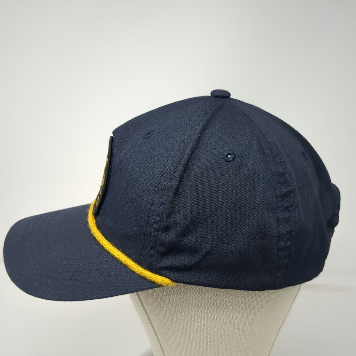 Filson 5 Panel Blue One Size Rope Detail Anchor Patch Snapback Hat Seattle WA