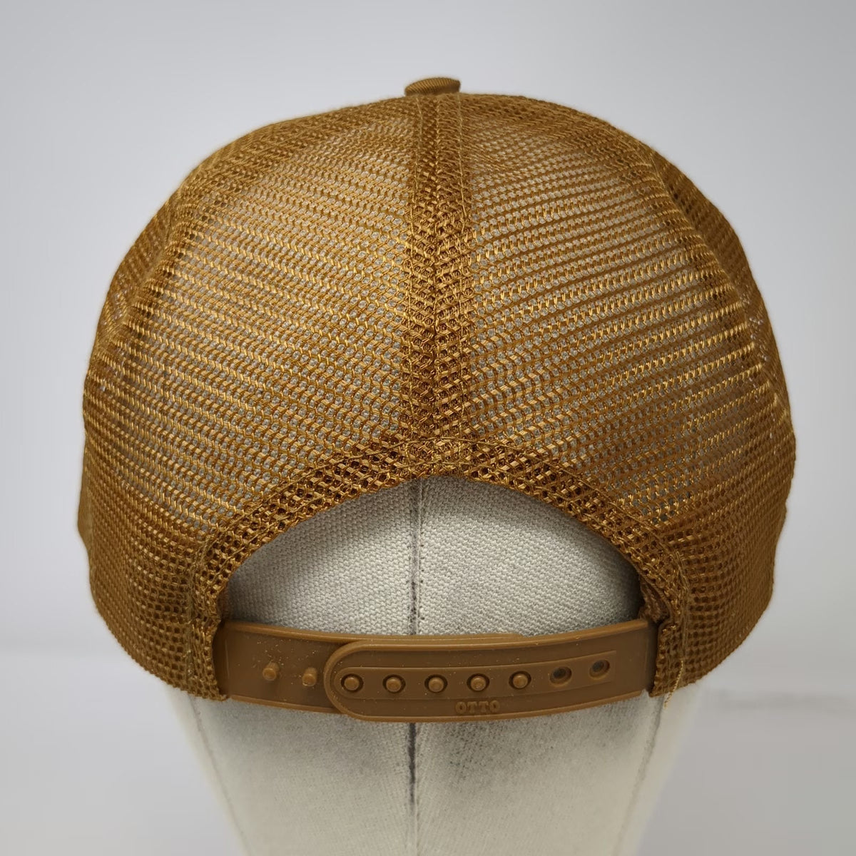 Otto Trucker Hat Brown One Size PSC Producers Supply Co-op Rope Mesh Snapback