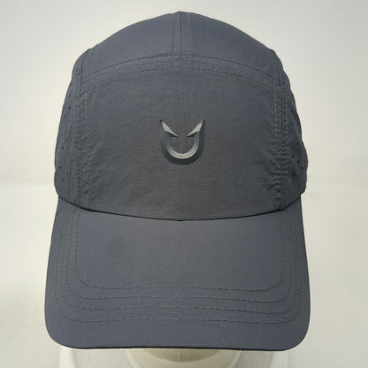 Northyard 5 Panel Hat Gray One Size Strapback Polyester Laser Cut Performance