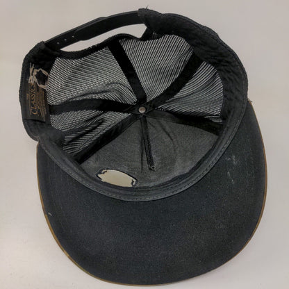 The Classic Yupoong Snapback Trucker Hat Camouflage OS Embroidered Mesh Back