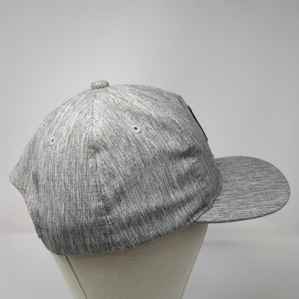Jägermeister Gray 5 Panel Hat One Size Snapback Stag Logo Embroidered Adjustable