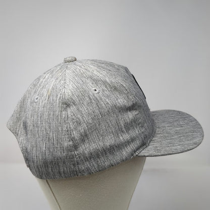 Jägermeister Gray 5 Panel Hat One Size Snapback Stag Logo Embroidered Adjustable
