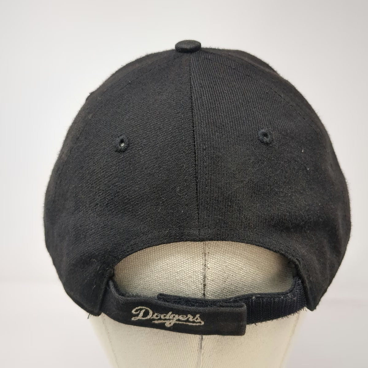 47 Brand Baseball Cap Black One Size Los Angeles Dodgers Strapback Hat MLB Fan