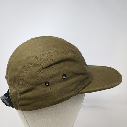 Yupoong 5 Panel Green One Size Hat Radio Boise Embroidered Strapback Cotton Cap