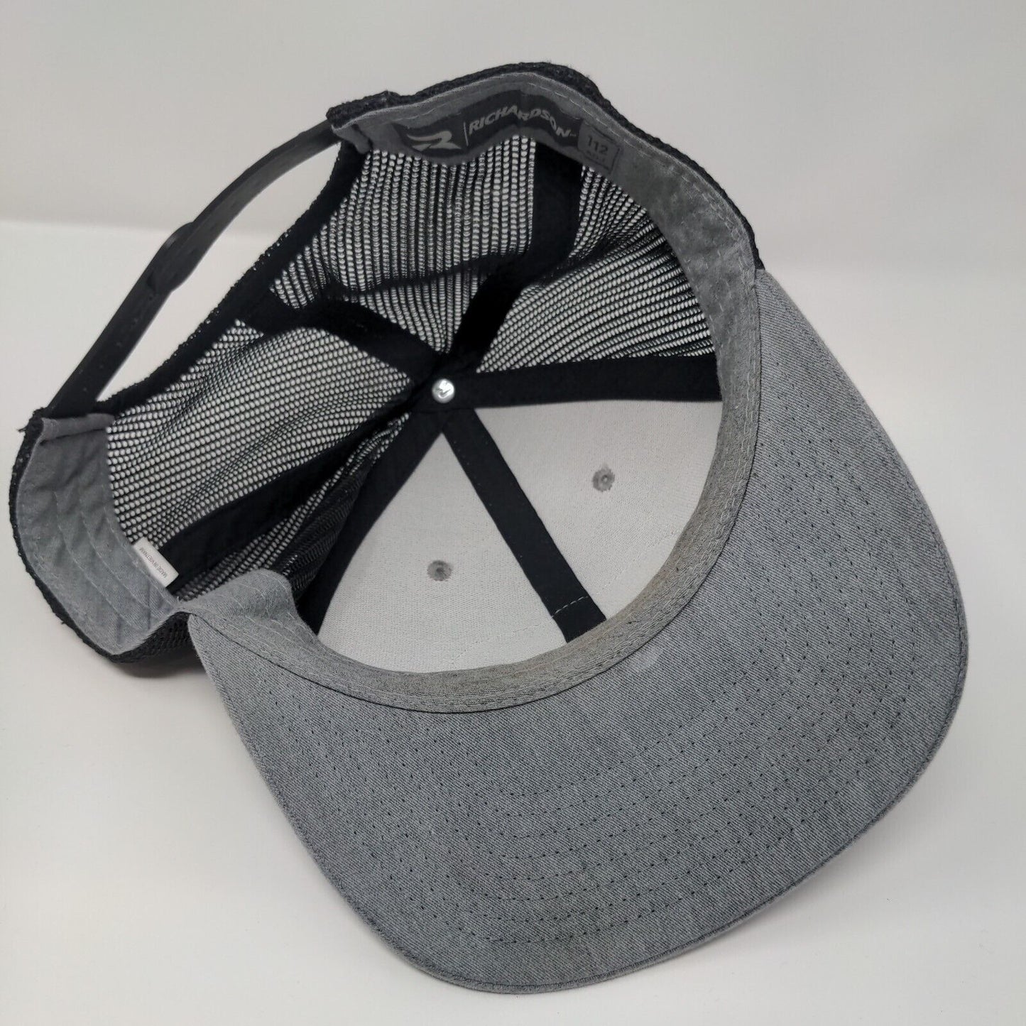Texas Marfa Est. 1886 Snapback Trucker Hat Gray OS Adjustable Mesh Richardson