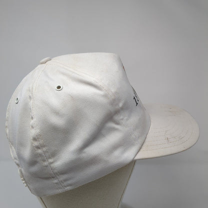Idaho USA 25 1890-1990 Snapback Hat White One Size Adjustable Vented Holes