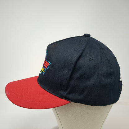 Snap-on Snapback Hat Black Red One Size Racing Tools Embroidered Licensed Logo