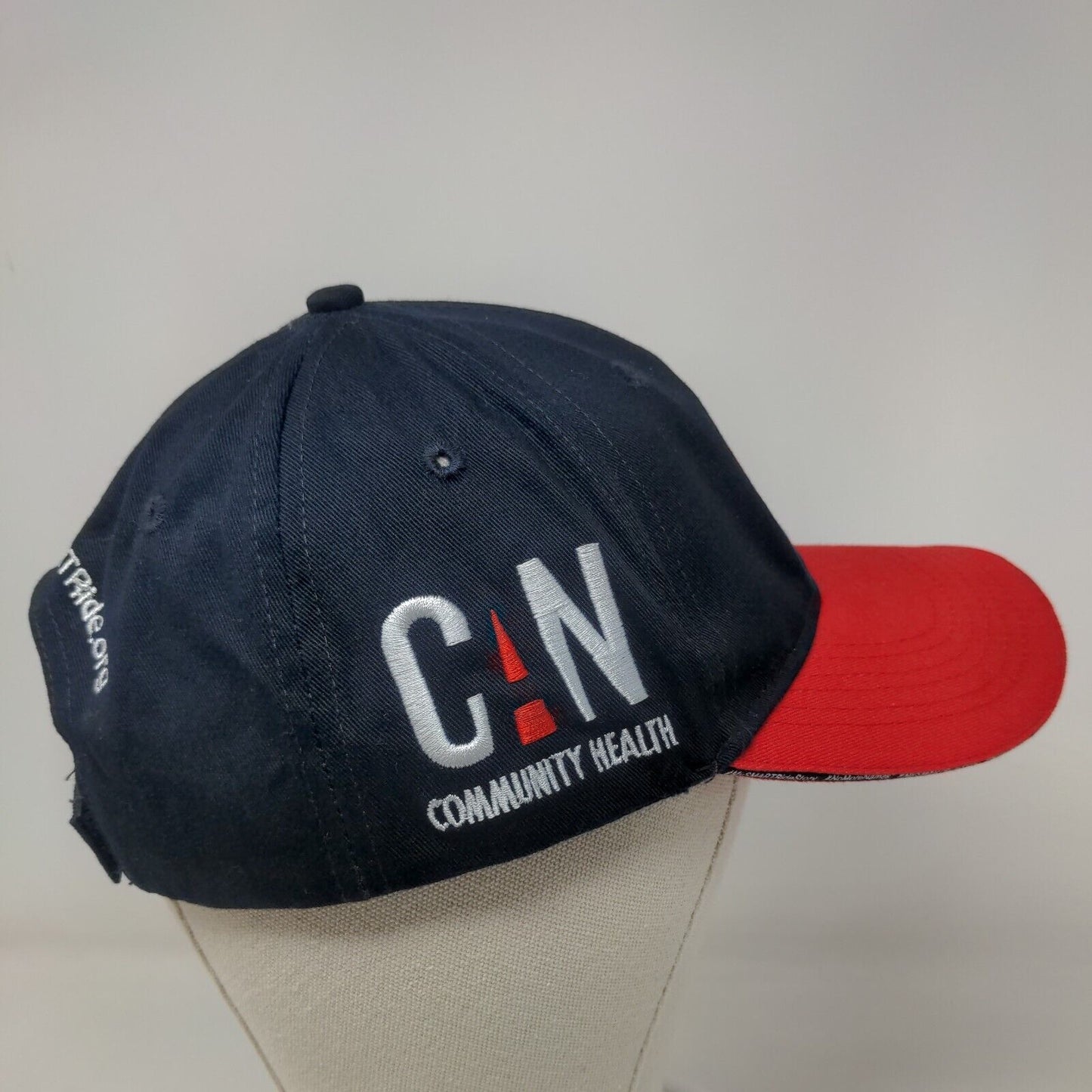 The Smart Ride Community Health Strapback Hat Multi One Size Embroidered