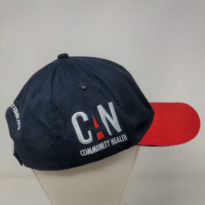 The Smart Ride Community Health Strapback Hat Multi One Size Embroidered