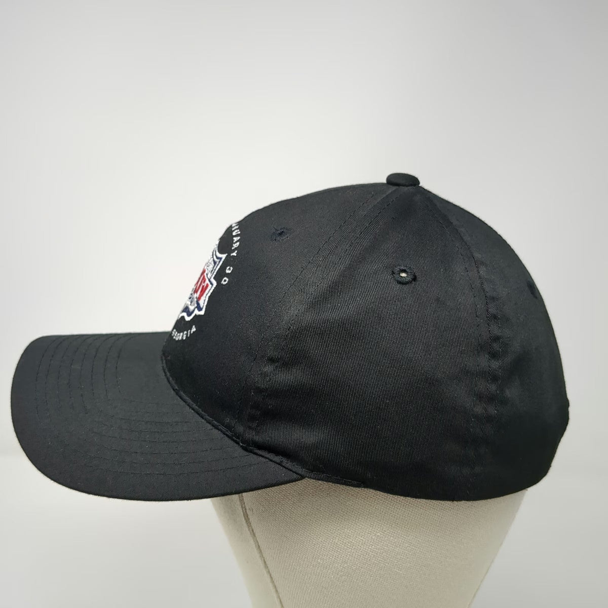 Logo Athletic Snapback Black One Size Super Bowl XXXIV 2000 Atlanta Georgia Hat