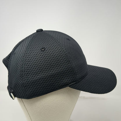 Nike Baseball Cap Black One Size Dri-FIT Mesh Tailwind Strapback Running Hat