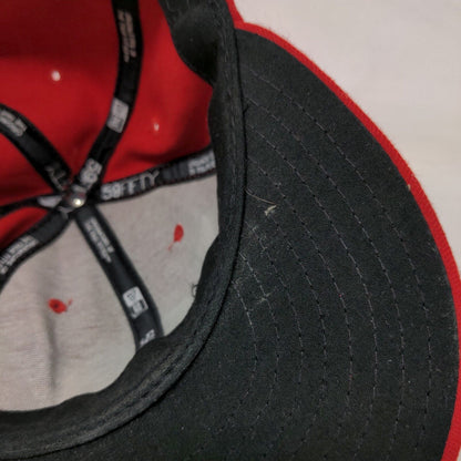 New Era Men's 59Fifty Fitted Hat Red 7 7/8 Greenville Drive Made USA Autographed