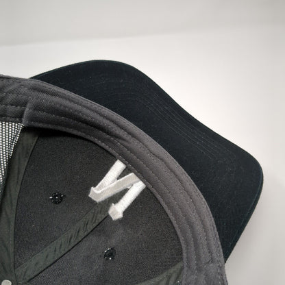 Letter N Snapback Mesh Back Trucker Hat Youth One Size Embroidered