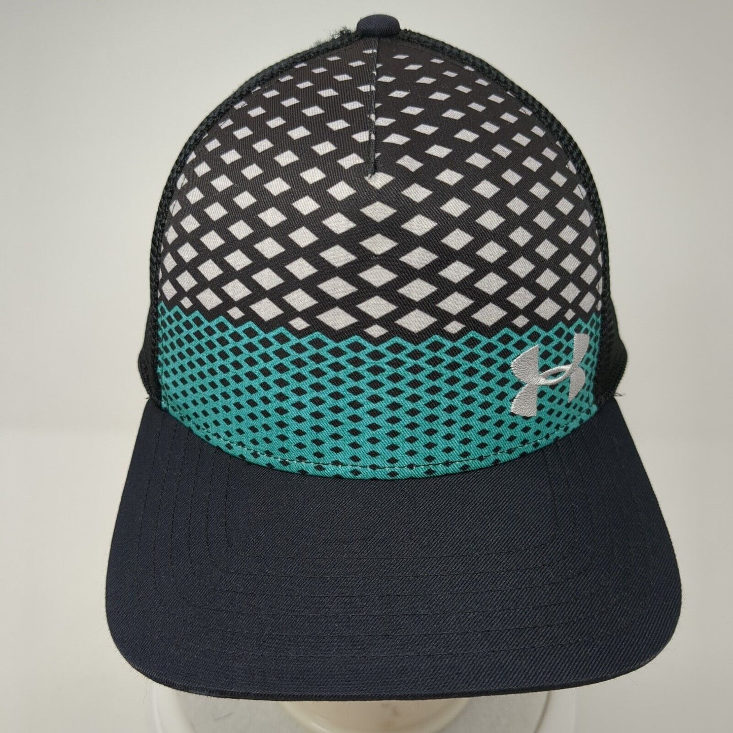 Under Armour Snapback Trucker Hat Multi OS Adjustable Embroidered Mesh Back