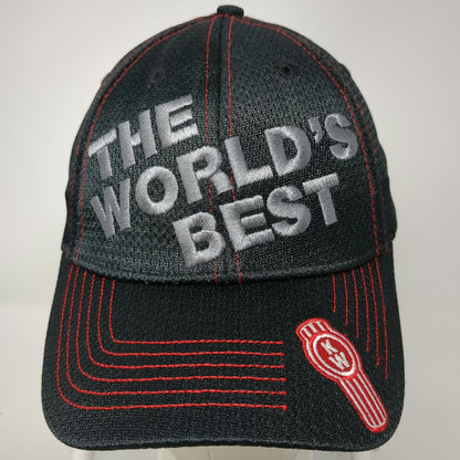Kenworth Baseball Cap Black One Size The World's Best Red Contrast Stitching Hat