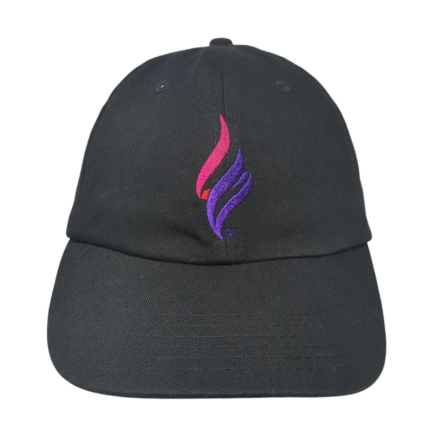 Brain Boss Slideback Hat Black One Size Adjustable Embroidered Logo