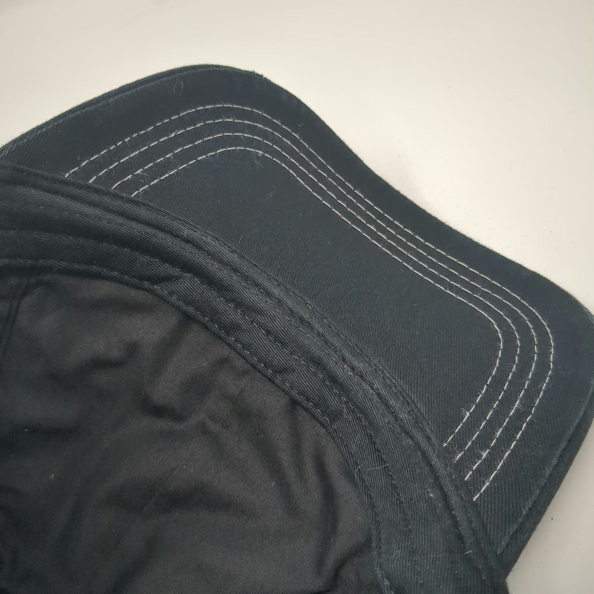 Guinness Baseball Cap Black One Size Frayed Patch Harp Dublin Shamrocks Hat