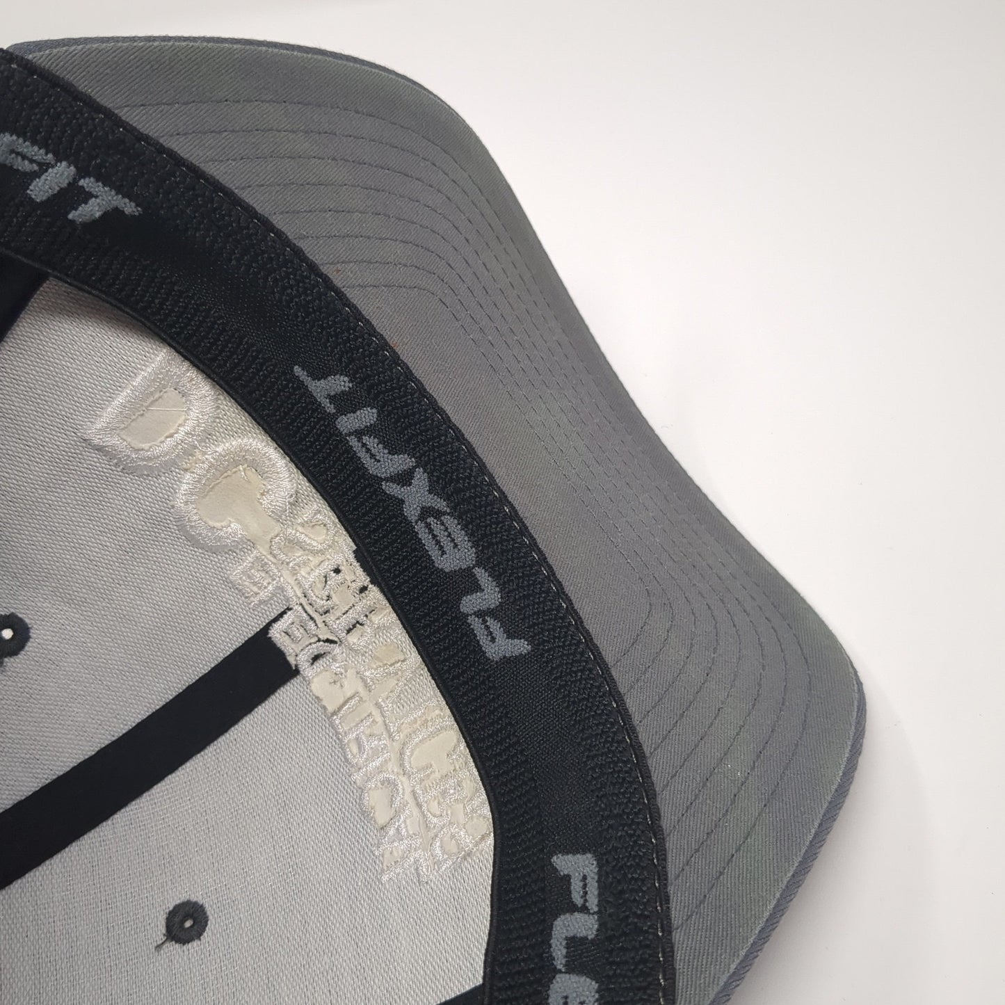 DC Electrical Services Fitted Baseball Cap Gray XL Embroidered Flexfit Yupoong