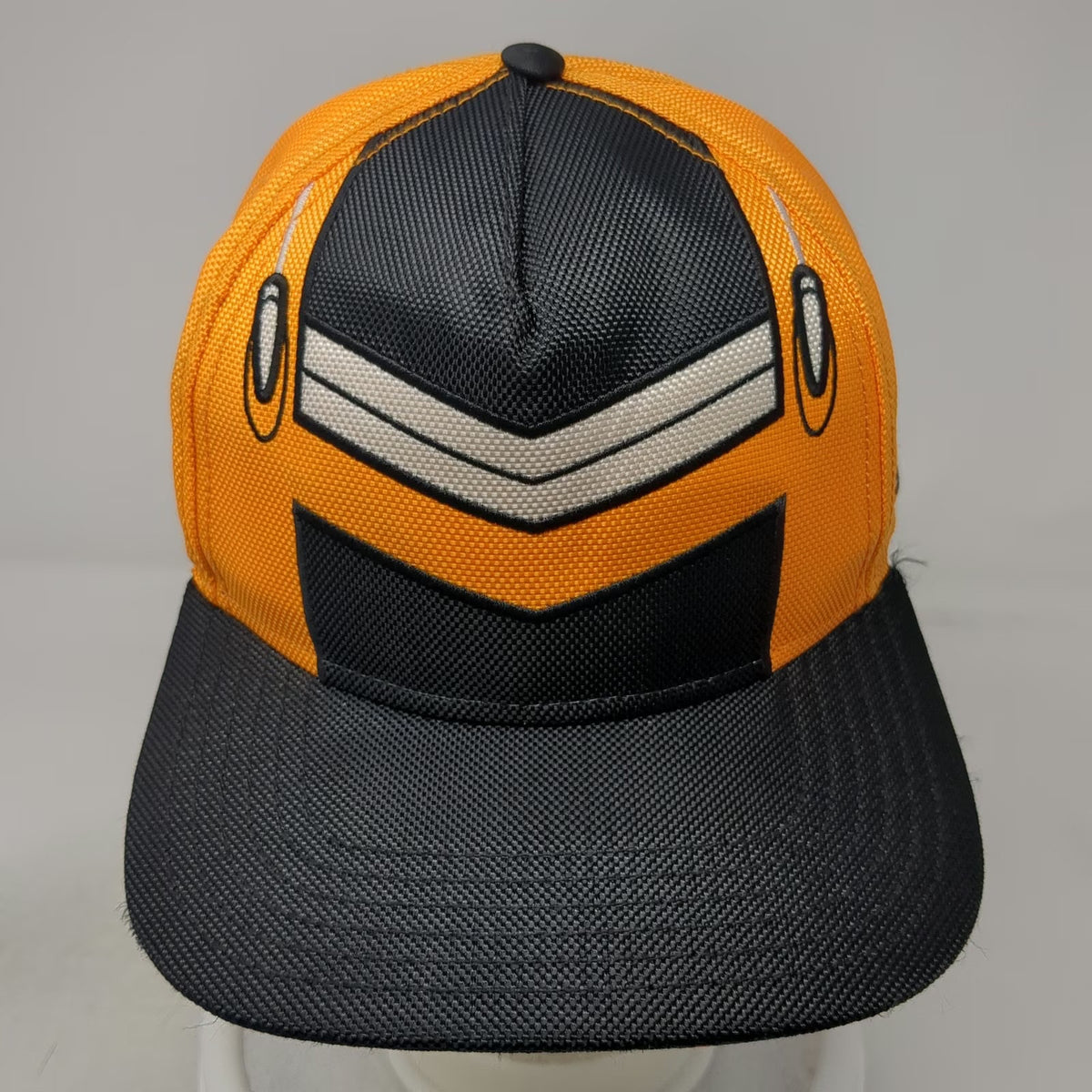 Bioworld Great Saiyaman 5 Panel Orange Black One Size Anime Under Visor Hat