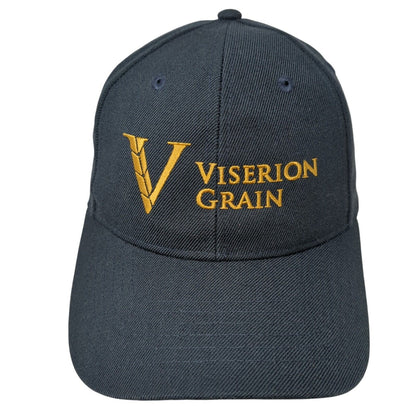 Viserion Grain Strapback Hat Blue One Size Adjustable Sportsman 6 Panel