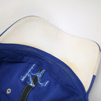 47 Kansas City Royals MLB Blue White OS Mesh Snapback Baseball Cap Hat KC Patch