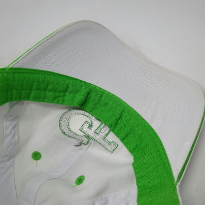 Georgia Tech Yellow Jackets NCAA J America Baseball Cap White Green One Size Hat