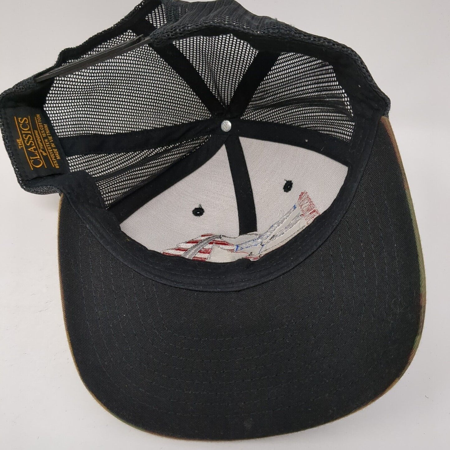 Eastern Missouri Truck Pullers Snapback Trucker Hat Camo One Size Yupoong