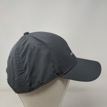 Bella Collina Strapback Hat Gray OSFM Nike Swoosh Legacy91 Dri-Fit