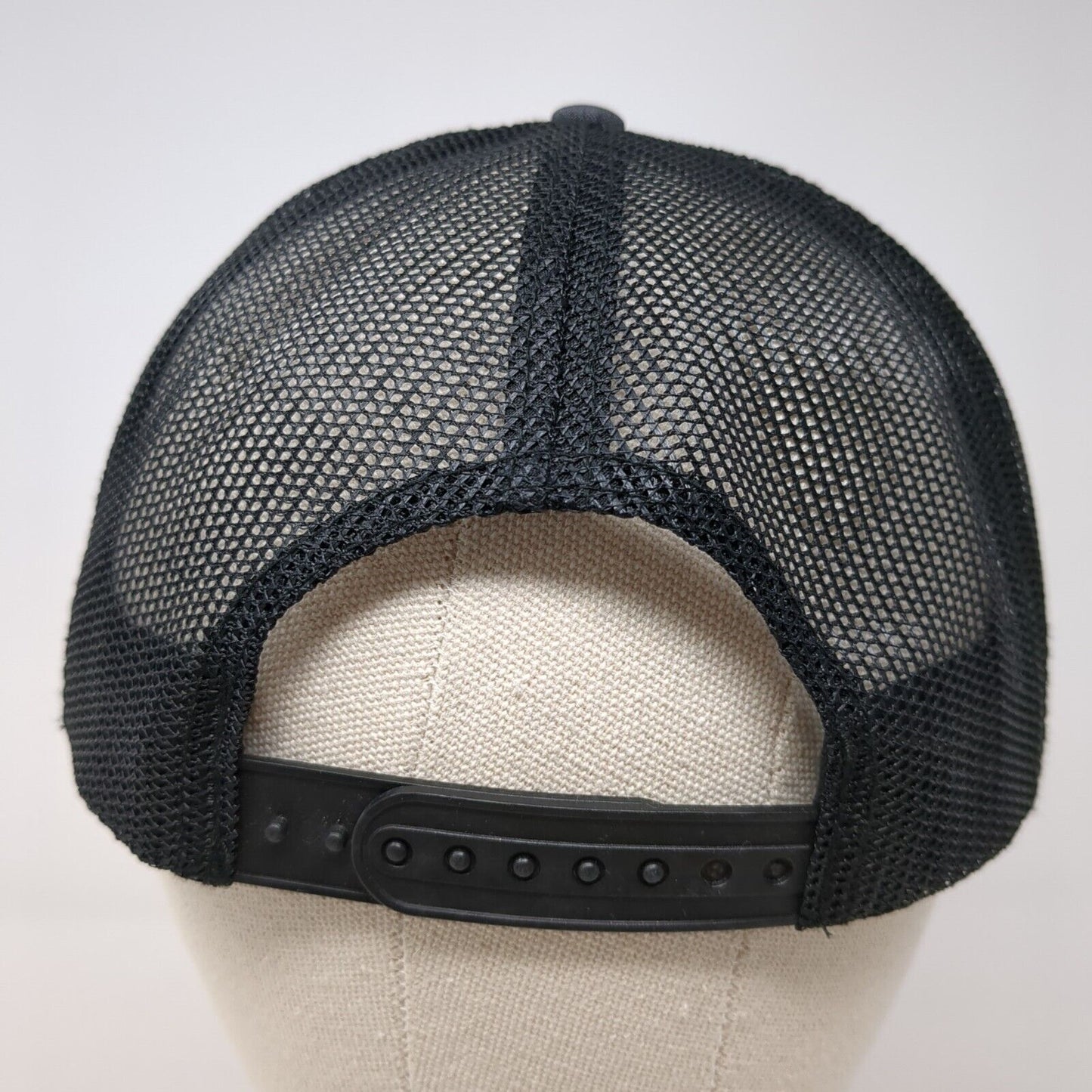 Sinfire Snapback Trucker Hat Gray One Size Adjustable Embroidered Mesh Back