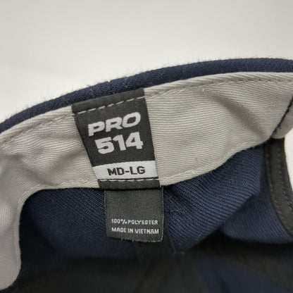 SB Strapback Hat Blue M/L Embroidered Adjustable Richardson Pro 514