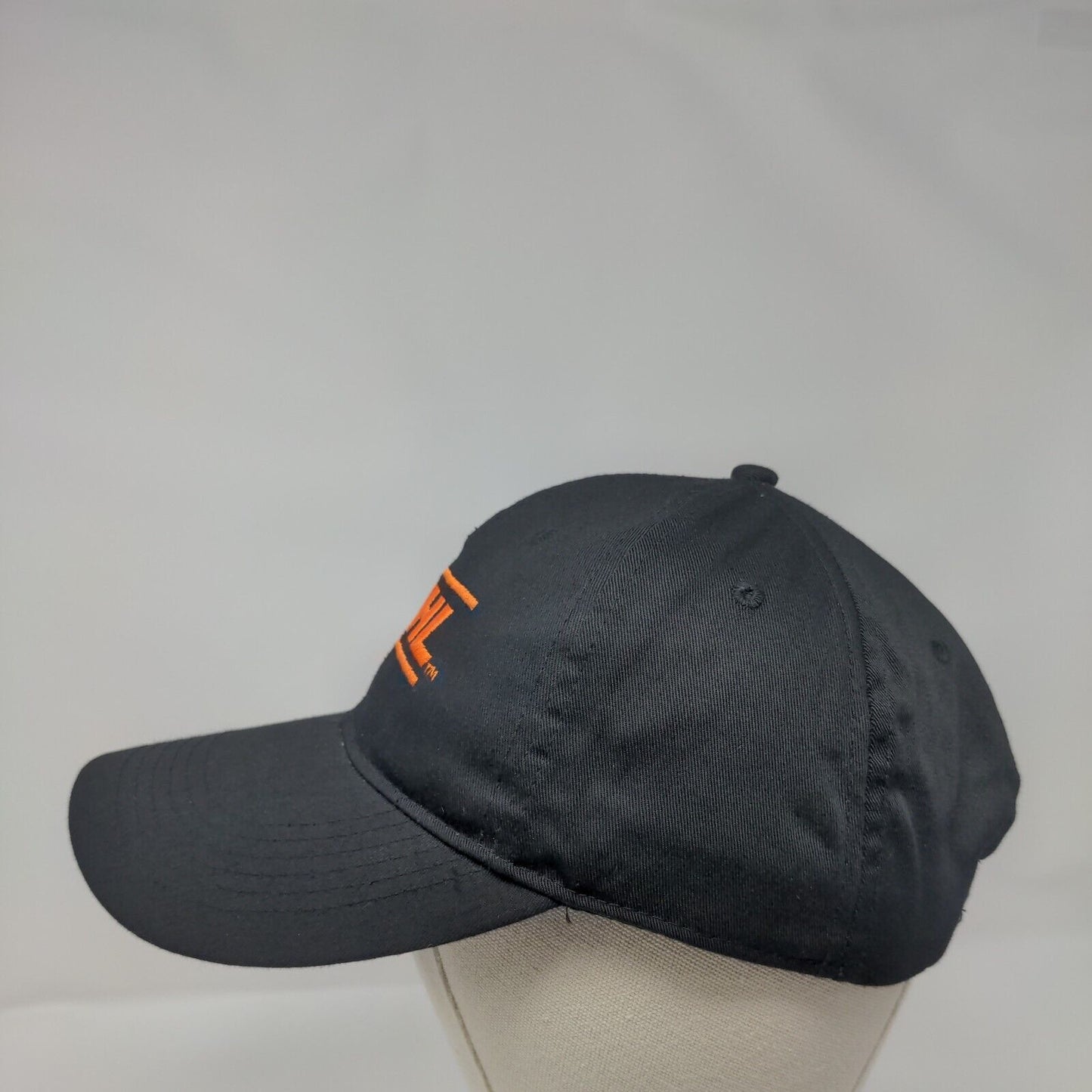 Team STIHL Snapback Hat Black One Size Embroidered Solid 6 Panel