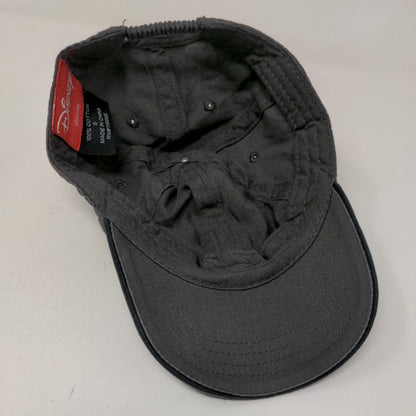 Disney Boy's Stretchy Hat Gray Size Small Embroidered Mickey Mouse Logo Cotton