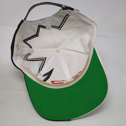 Kati Chevrolet Logo Shark Tooth Baseball Cap White Black One Size Hat Vintage